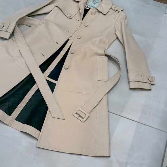 Kate Spade Classic Cream Trench Coat - Picture 8 of 15